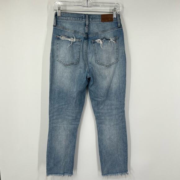 Madewell The Perfect Vintage Jeans in Parnell Wash Comfort Stretch Edition - Picture 3 of 7